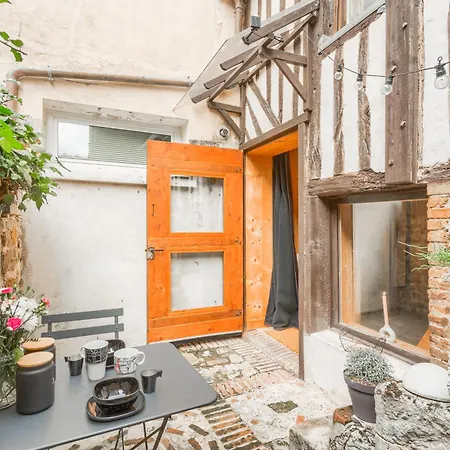 Apartamento Le Secret D'honfleur - Avec Terrasse Privative Honfleur