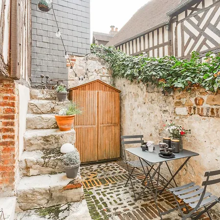 Le Secret D'honfleur - Avec Terrasse Privative Apartamento *